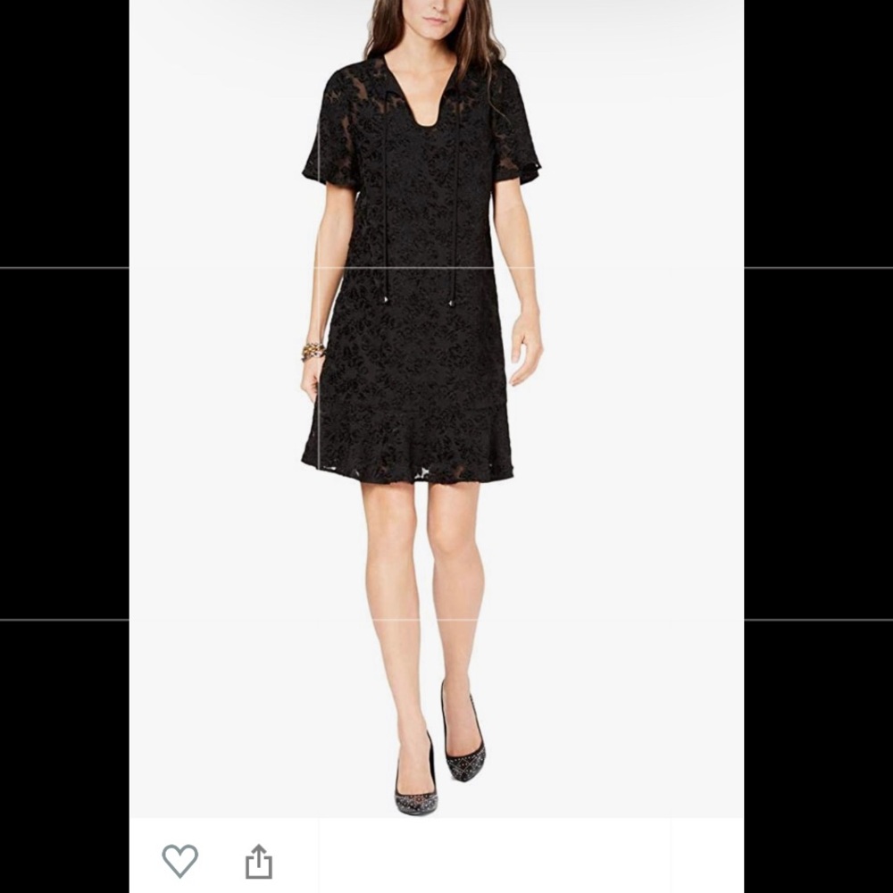 Michael Kors Burnout Cocktail Dress